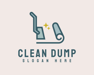 Carpet Cleaning Vacuum logo design