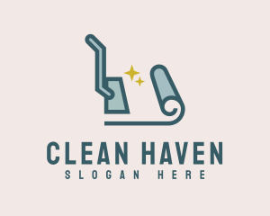 Carpet Cleaning Vacuum logo design