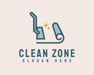 Carpet Cleaning Vacuum logo design