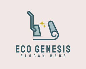 Carpet Cleaning Vacuum logo design