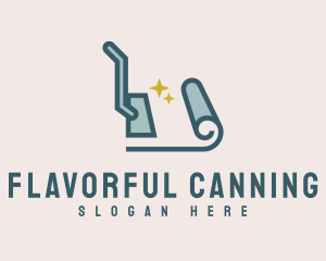 Carpet Cleaning Vacuum logo design