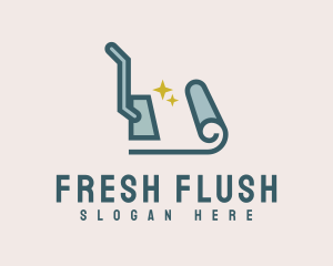 Carpet Cleaning Vacuum logo design