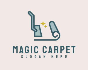 Carpet Cleaning Vacuum logo design