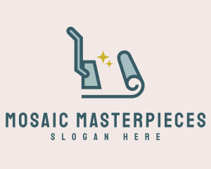 Carpet Cleaning Vacuum logo design