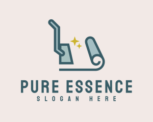 Carpet Cleaning Vacuum logo design