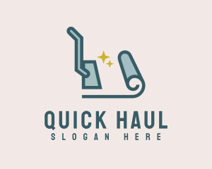 Carpet Cleaning Vacuum logo design