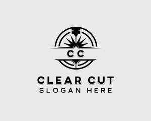 CNC Laser Machinery logo design