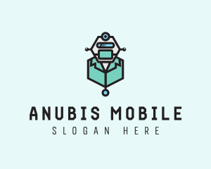 AI Robot Medical Doctor logo design