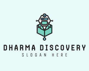 AI Robot Medical Doctor logo design