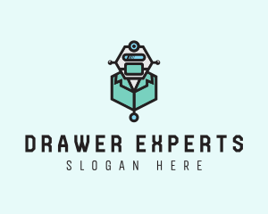 AI Robot Medical Doctor logo design