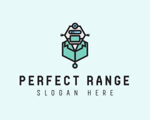 AI Robot Medical Doctor logo design