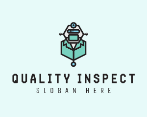 AI Robot Medical Doctor logo design