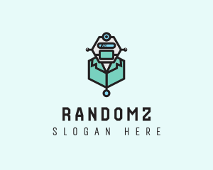 AI Robot Medical Doctor logo design