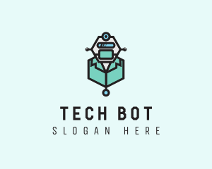 AI Robot Medical Doctor logo design