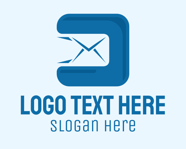 Letter Envelope logo example 3