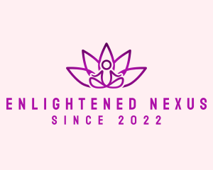 Yoga Wellness Meditation logo design