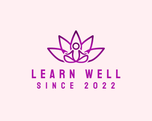 Yoga Wellness Meditation logo design