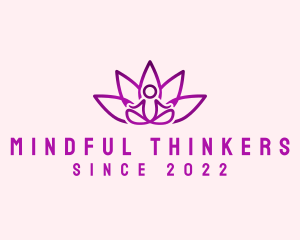 Yoga Wellness Meditation logo design