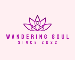 Yoga Wellness Meditation logo design