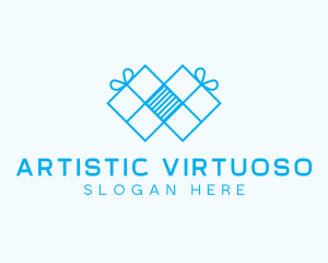 Blue Ribbon Gifts logo design