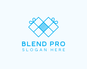 Blue Ribbon Gifts logo design