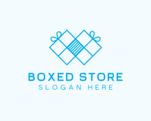 Blue Ribbon Gifts logo design