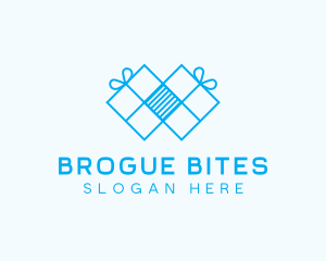 Blue Ribbon Gifts logo design