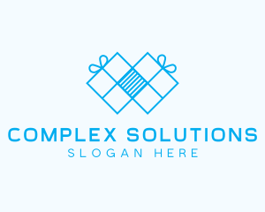 Blue Ribbon Gifts logo design