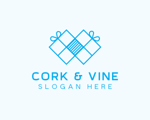 Blue Ribbon Gifts logo design