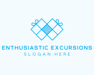 Blue Ribbon Gifts logo design