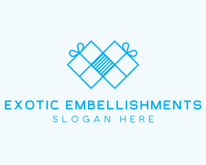 Blue Ribbon Gifts logo design