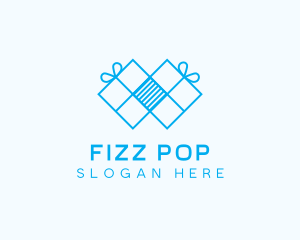 Blue Ribbon Gifts logo design