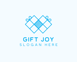 Blue Ribbon Gifts logo design