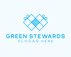 Blue Ribbon Gifts logo design