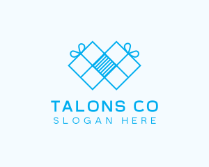 Blue Ribbon Gifts logo design