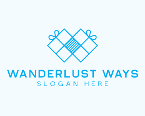 Blue Ribbon Gifts logo design