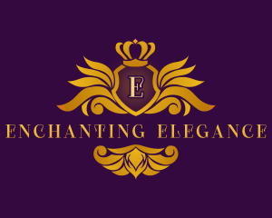 Elegant Royal Crown logo design