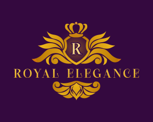 Elegant Royal Crown logo design