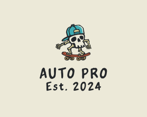 Skull Skater Skateboard logo