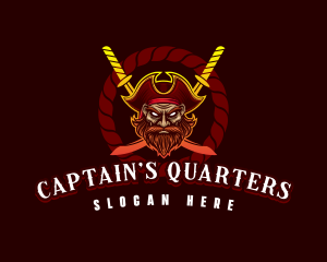 Captain Pirate Sword logo