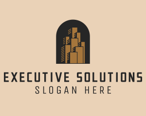 Executive Commercial Building logo design