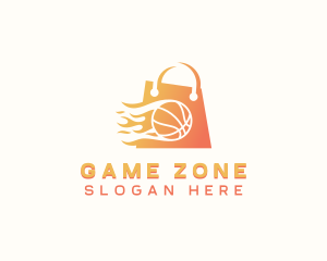 Basketball Shopping Bag logo