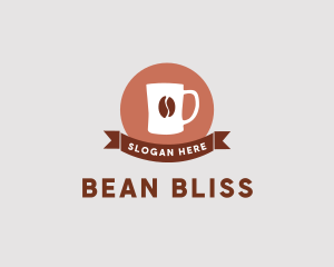 Coffee Mug Banner logo design