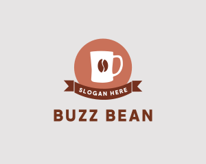 Coffee Mug Banner logo design