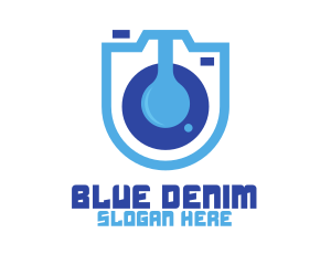 Blue Lab Camera logo design