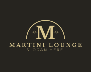 Luxury Arch Lounge logo design