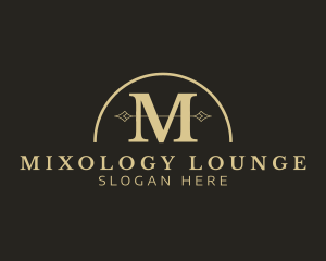 Luxury Arch Lounge logo design