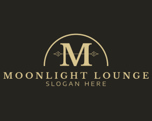 Luxury Arch Lounge logo design