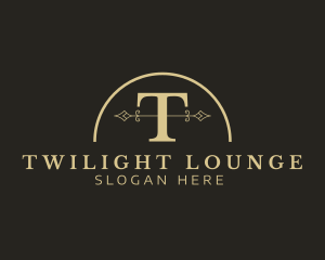 Luxury Arch Lounge logo design