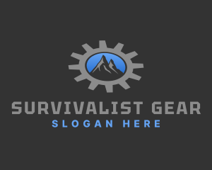 Mountain Peak Gear  logo design